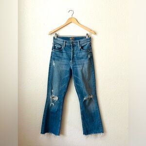 MOTHER Denim - The Tripper Ankle Fray in Play Like a Pirate Size 27